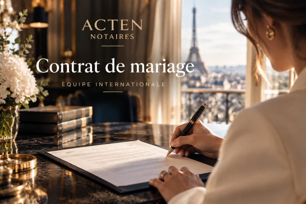 famille-signature-contrat-mariage-notaire-paris-acten-notaires-paris-acten-notaires-marie-berte-charles-colonel-veronique-asius