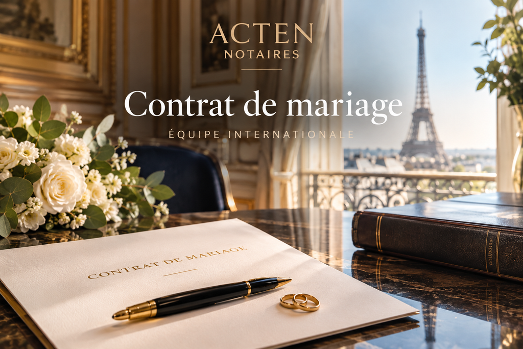 regime-contrat-mariage-notaire-paris-acten-notaires-marie-berte-charles-colonel-veronique-asius